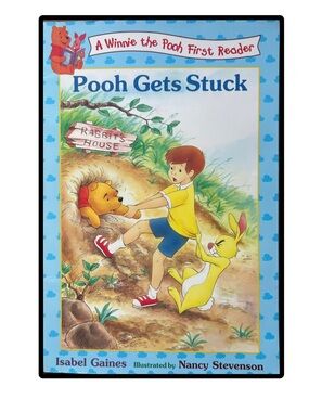 BUNDLE & SAVE 🎉 A Winnie the Pooh First Reader POOH GETS STUCK Softcover